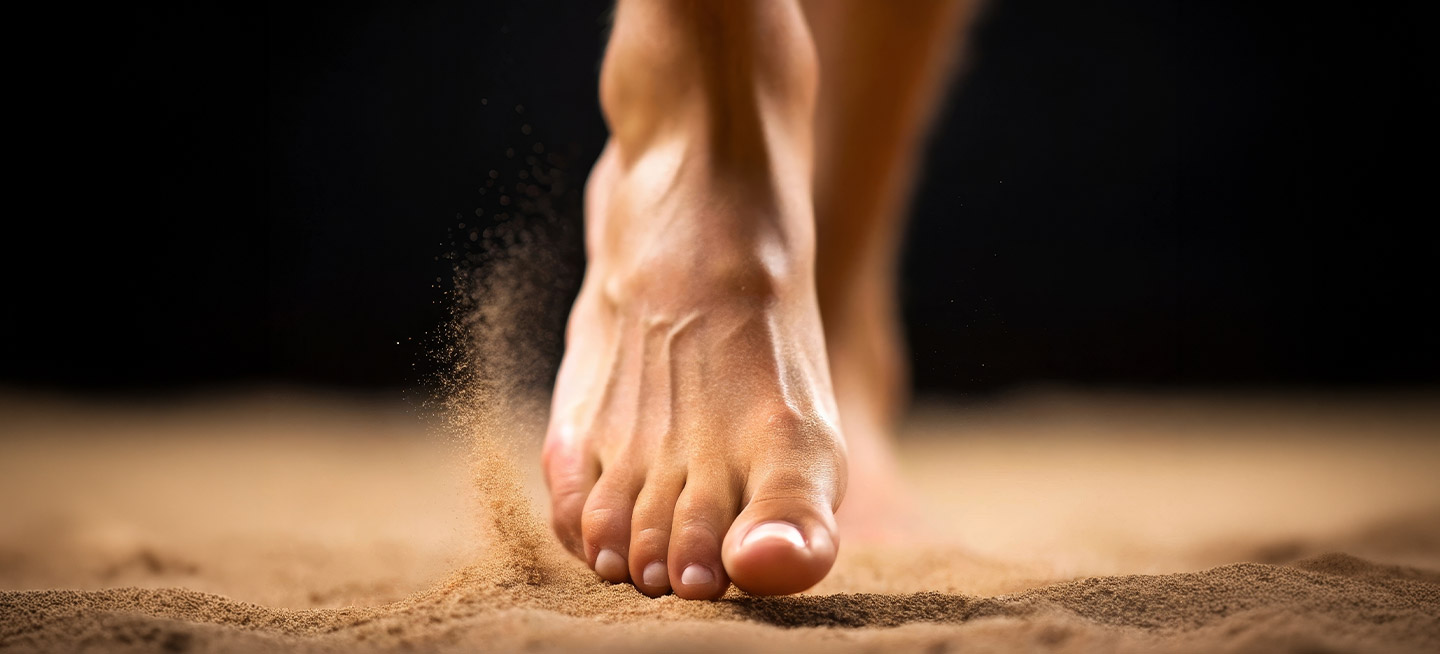 Big toe pain and stiffness after push-off