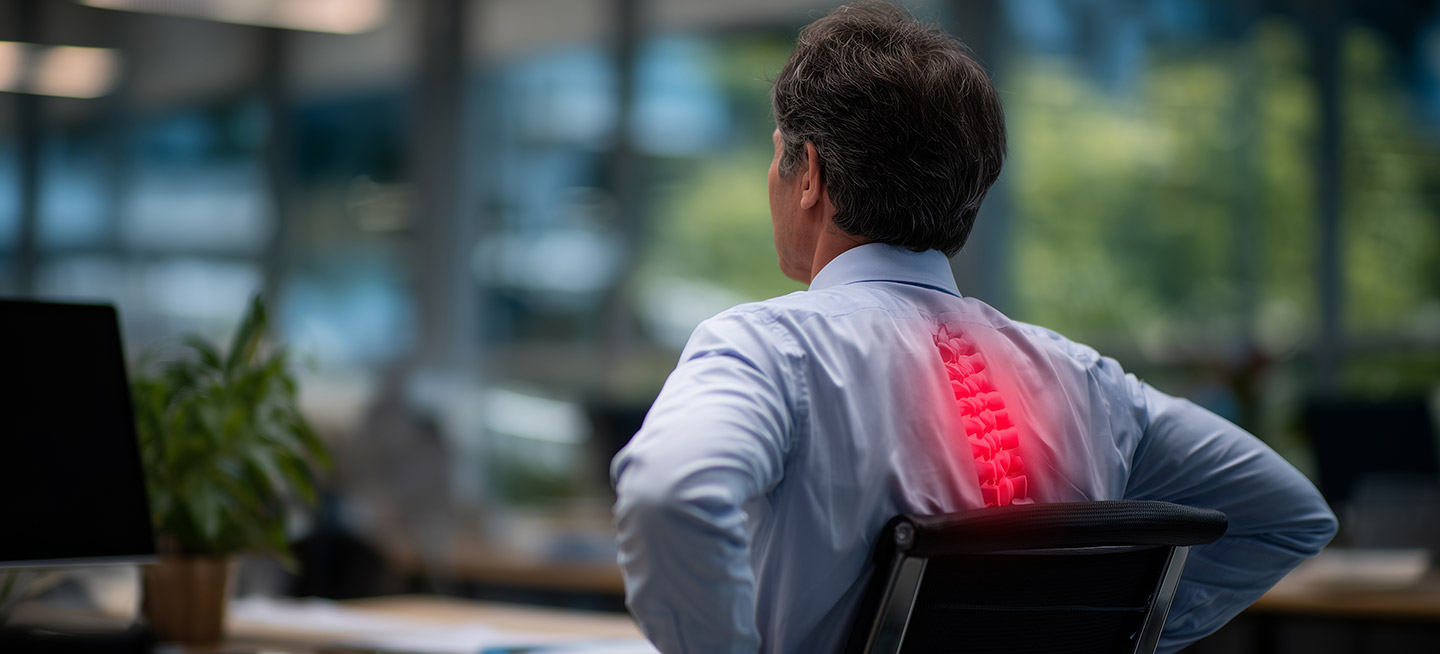 Desk job back pain — how do I fix it? 3 Good posture becomes a problem