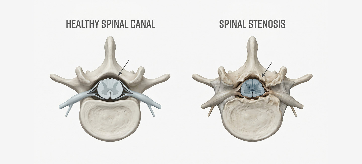 Legs feel heavy or numb when walking — what does that mean? 2 Healthy vs Not Spinal Canal